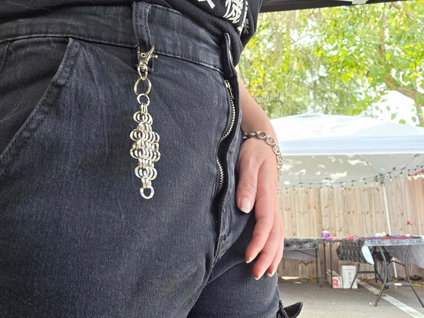 Chainmail Keychain