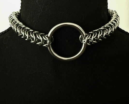 Boxchain O-Ring Necklace